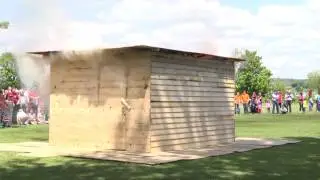 Brandsimulation Zimmerbrand