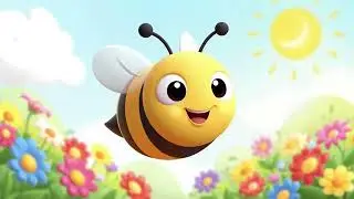 Busy Bee Buzz Buzz Buzz 🐝🎶 | Fun Bee Song for Kids | Nursery Rhymes