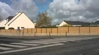 decorative wpc garden fence with gate