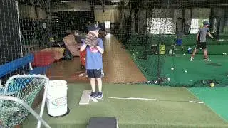 Michael Lux learning to separate the stride and throwing phases in baseball pitching