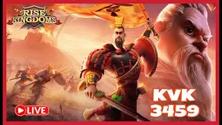 🔴 Live On ! I Sunt Zu Prime I KVK Come&ccedil;ou  I Tecnologia de Cristal #3459 I Rise Of Kingdoms