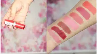 Rimmel London Lasting Finish Matte Lipstick Swatches All Shades and Review
