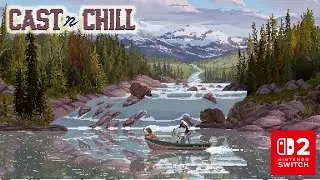 熊が鮭を狩ってる癒し【Cast n Chill】