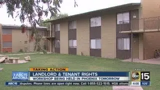 Phoenix workshop explains laws regarding renter/landlord issues