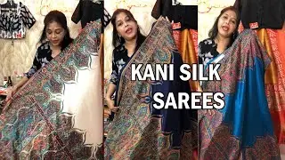 Kashmiri Kani Silk Sarees 💕 | WhatsApp Booking No. 8583944092