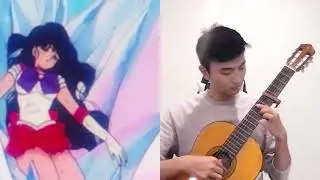 Sailor moon - heart moving | protect the stars [classical guitar]