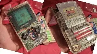 РЕДКИЙ Astro Boy Clear Game Boy Light