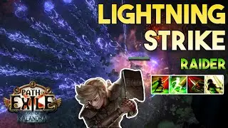 [3.19] Lightning Strike Build | Raider | Lake of Kalandra | Path of Exile 3.19