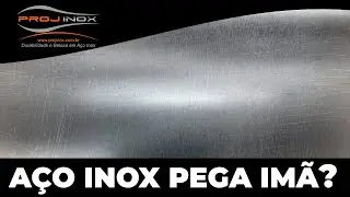 Aço inox pega imã? Aprenda de uma vez! – Projinox Explica #11