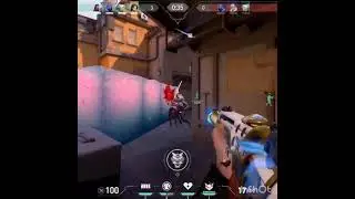 ez 1v4k oops! moment 😂         #shorts #valorant