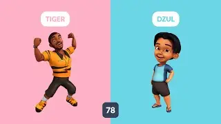 Kartu Upin Ipin - Mari Bermain Bersama Upin & Ipin! Tiger, Dzul, Susanti