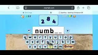 Starfall&rsquo;s Spelling Composer:Words with ER!