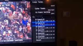 Calibration settings for my 80