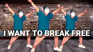 I WANT TO BREAK FREE | Queen | Tiktok Trend | Tiktok Viral | Zumba Workout