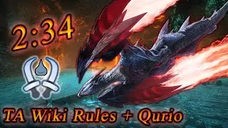 [MHR:SB] DB | Crimson Glow Valstrax - 2:34 | TA Wiki Rules + Qurio - Solo