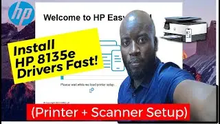 Как установить драйверы принтера и сканера для беспроводного МФУ HP OfficeJet Pro 8135e