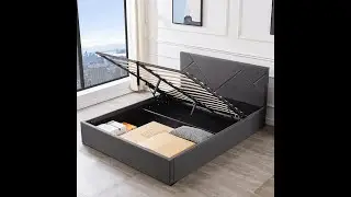 Wayfair &mdash;&mdash;Hantsport Upholstered Platform Bed Assembly Video