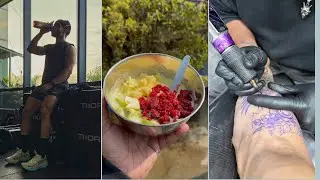 Full Day Eating *unofficial | Got New Tattoo