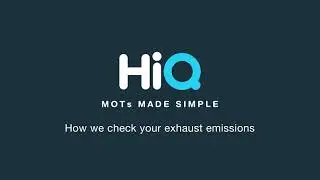 MOT - How We Check Your Exhaust Emissions