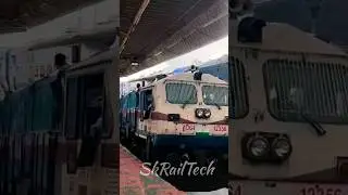 Wdg4 with passenger train 🇮🇳indian railways #shorts #wdg4