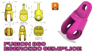 Fusion 360 - Esercizio semplice