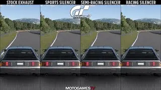 DMC DeLorean S2 '04 | Gran Turismo 7 Exhaust Upgrades