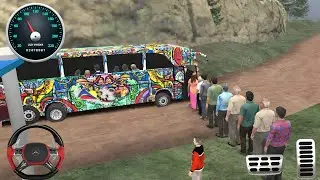 Coach Bus Simulator Indian Off road Driving Bus Game | New Update 2026 Part 1