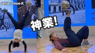 【神業連発⚽】超絶リフティング！ Sena/moe-k