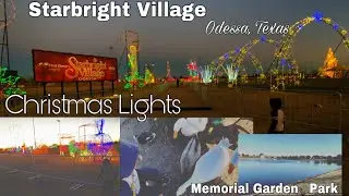 CHRISTMAS LIGHTS | DUCK POND | ODESSA, TEXAS | FREE FAMILY ACTIVITIES DECEMBER 2020