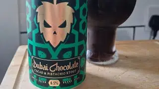 Fierce Brewing Dubai Chocolate Cacoa Pistachio Stout 6.5% SCOTLAND 🏴󠁧󠁢󠁳󠁣󠁴󠁿 