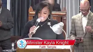 Minister Kayla Knight February 2, 2025