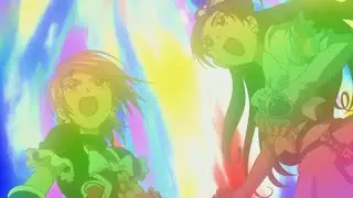 [1080p] Precure Rainbow Therapy! (Cure Black & Cure White 2nd Attack)