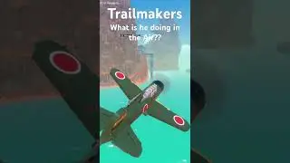 Trailmakers - how tf is he flying?!#trailmakers #aviation #tank #military