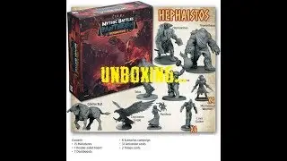 Mythic Battles Pantheon VLOG Episode 07 Hephaistus Expansion Unboxing