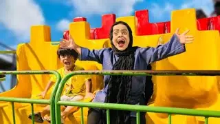 Dangerous Ride Par Chakar Agaye | Ghost House mei Bhoot Ne Dara Diya |  People's Square Park Vlog