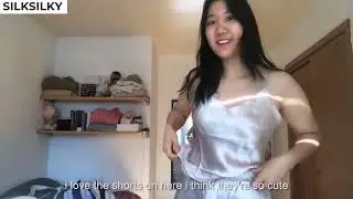 Пижамный комплект из чистого шелка на тонких бретельках | SILKSILKY