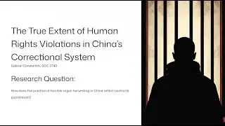 The True Extent of Human Rights Violations in China&rsquo;s Correctional System