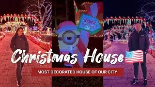 Christmas fairytale house | Indian couple vlogs | Indian's life in USA | Couple Life | USA Life