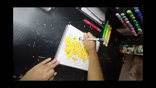 Day 8 of vlog miss graffiti name drawing session 