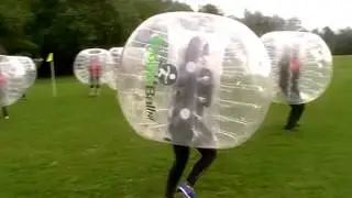 PWC Team Building Bubble Ball Games