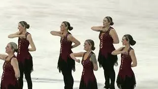 KC MOMENTUM | Masters Free Skate | 2025 U.S. Synchronized Skating Championships