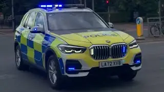 Marked 72 Plate BMW X5 G05 Traffic Car Responding Greater Manchester Police 