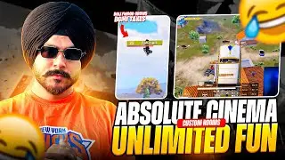 BOLLYWOOD LEVEL ACTION IN BGMI CUSTOM ROOMS 😂 ABSOLUTE CIMEMA 🔥