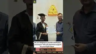Tally Certification Distribution Ceremony | Aalpha Global Institute | Tally GST Course in Raipur
