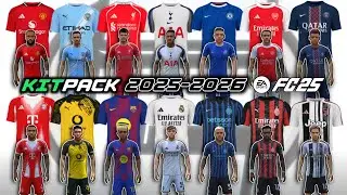 SHARE & REVIEW!! Kitpack 2025-2026 Season | Fifa 16 Mobile mod EA FC 25 | HD GRAPICH