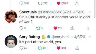 Is christianity A verse in God of war ? Confirmed by cory Barlog. I Asked myself