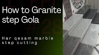 Granite Steps Gola Design | Modern Staircase Edge & Border Styles