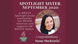WESOS Spotlight Sister Sept 2020 Susan McKenzie
