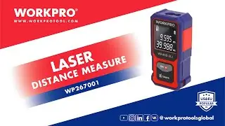 WORKPRO Rechargeable Laser Distance Measure | Measuring Easier and Faster than Tape Measure