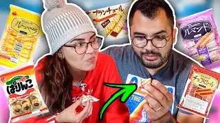PROVANDO BISCOITOS JAPONESES - JAPÃO 14